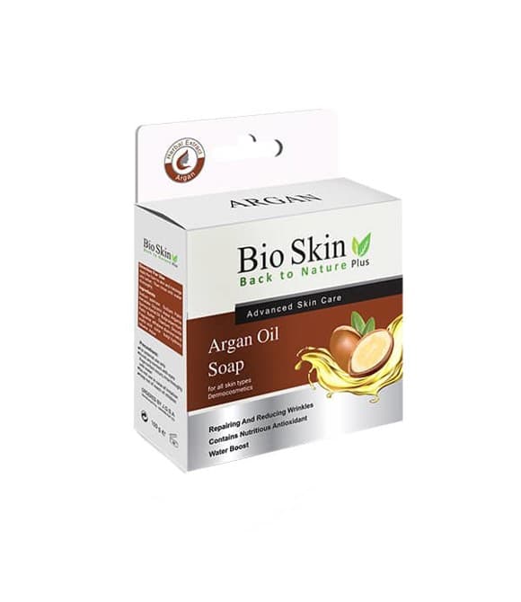 صابون ارگانیک روغن آرگان بایواسکین وزن 100 گرم
