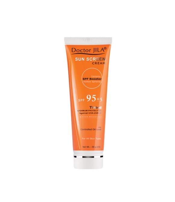 کرم ضدآفتاب SPF95 رنگی دکتر ژیلا حجم 50 میلی لیتر